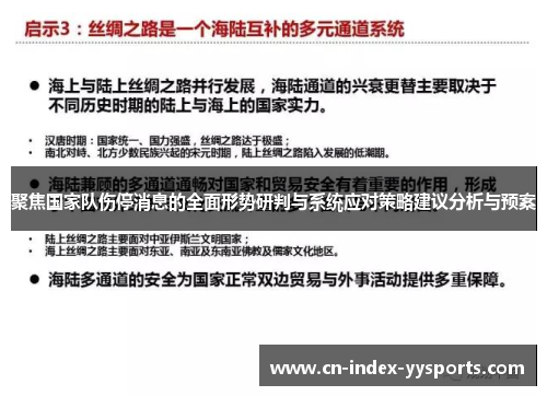 聚焦国家队伤停消息的全面形势研判与系统应对策略建议分析与预案 聚焦国家队伤停消息的全面形势研判与系统应对策略建议分析与预案